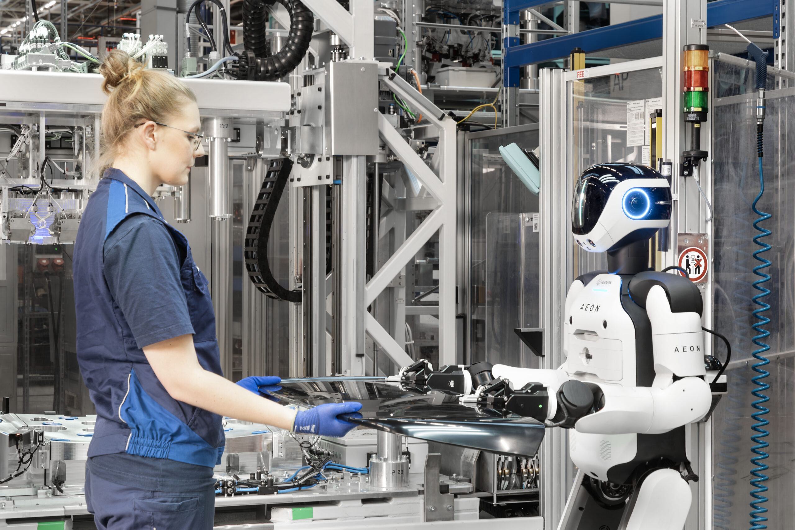 BMW Group setzt erstmals humanoide Roboter in der Produktion in Deutschland ein. Foto: BMW